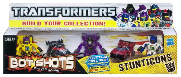 Toy Fair 2013: Hasbro's Official Product Images - Transformers Event: A2834 Bot Shots Stunticons   In Pack
